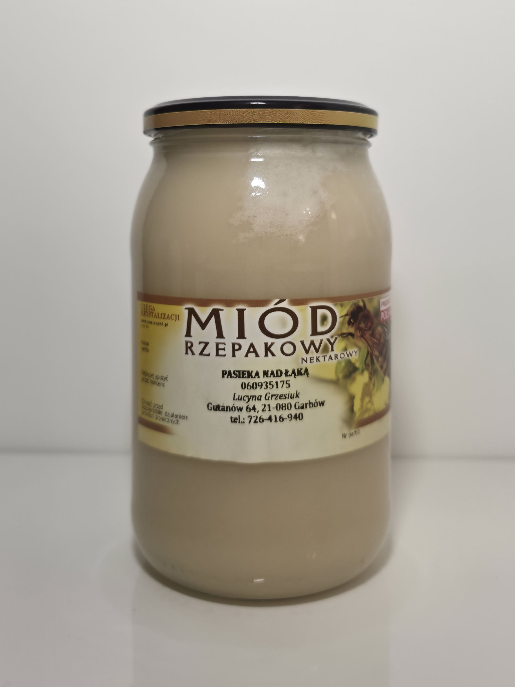 Rapeseed honey 1500g