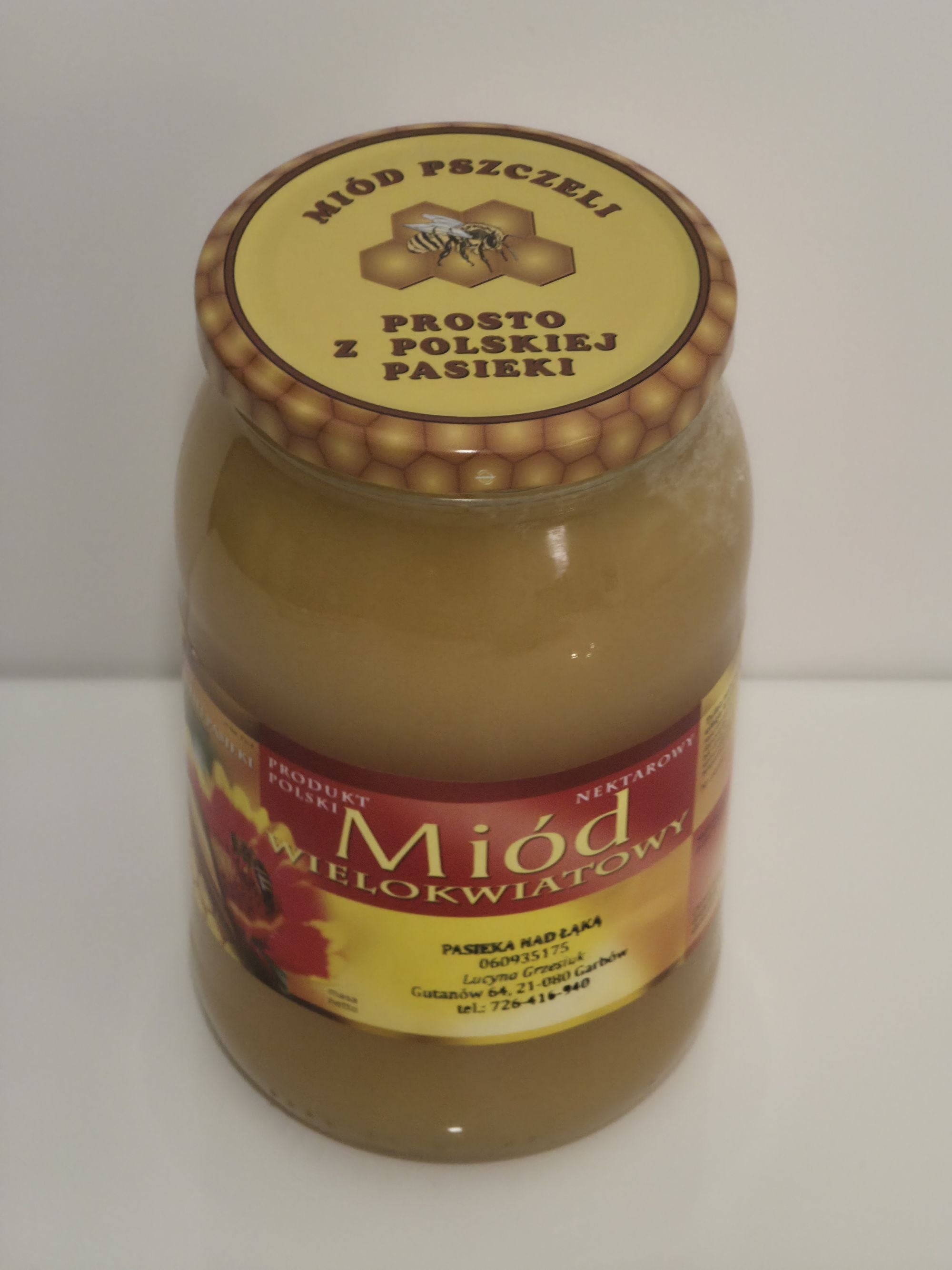 Spring-blooming trees flowers honey 1500g